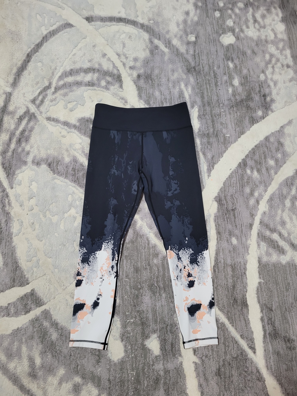 ZYIA High Rise Black Active Leggings Size 6-8